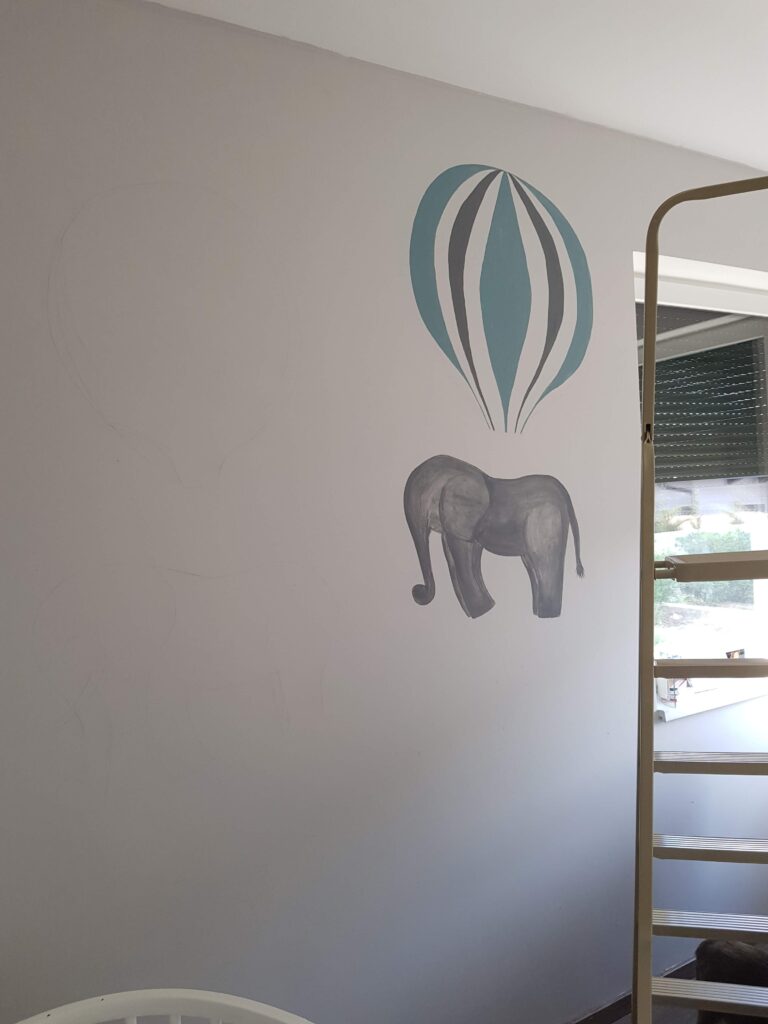 mural festés, gyerekszoba festés, mesevilág, intézmények festés